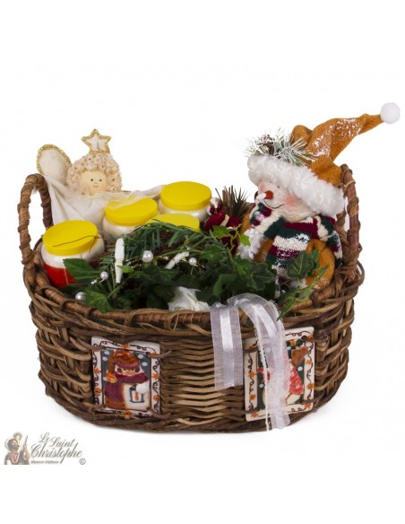 Keramische kerstmand - Kaarsen