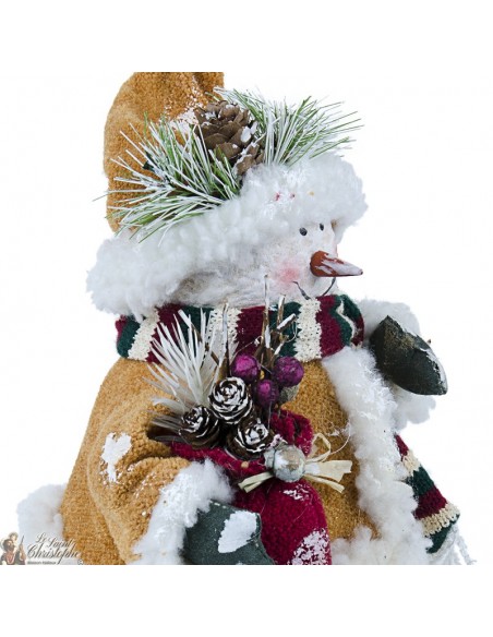 Christmas ceramic basket - Candles