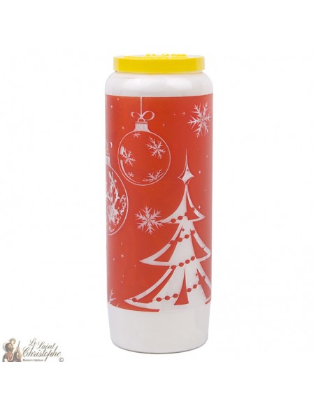 Christmas ceramic basket - Candles