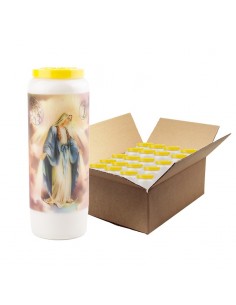 Velas milagrosas de la Novena de la Virgen - 20 piezas
