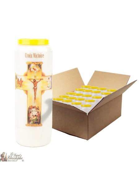 Father Novena Candles Deliver me from evil - 20 pieces