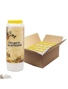 Novena Candles with Souls from Purgatory - 20 pieces