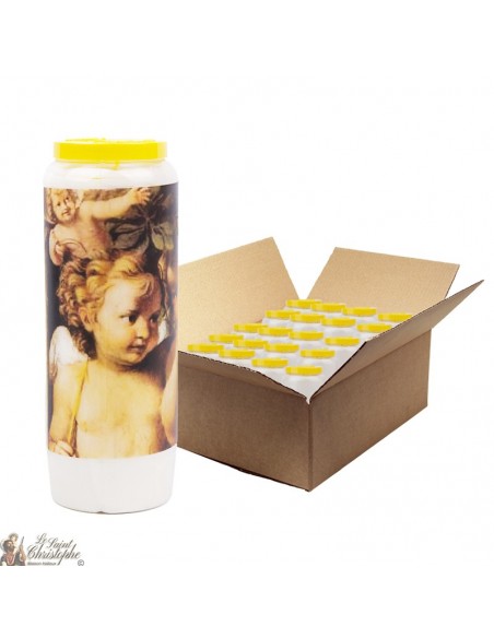 Candele Angel Novena d'epoca - 20 pezzi