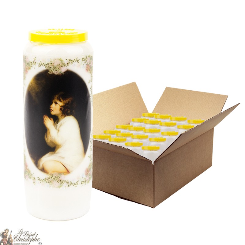 Hail Mary, Novena candles - 20 pieces