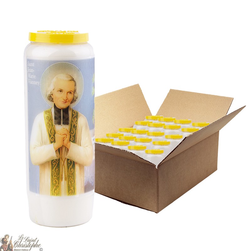 Johannes Maria Vianney Novena Candles - 20 pieces