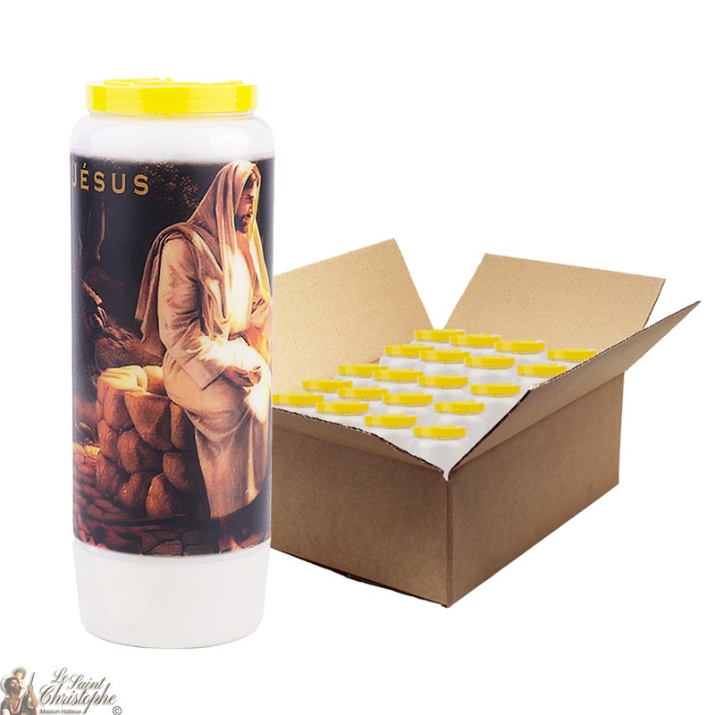 Vela Novena a Jesús - Pozo 1 - caja 20 piezas