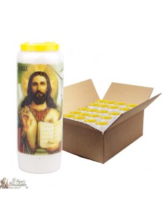 Prayer Jesus Novena candles - 20 pieces
