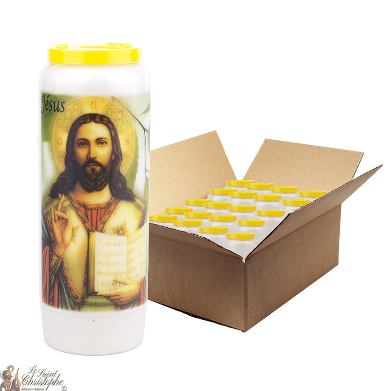 Gebed Jezus Novena kaarsen - 20 stuks