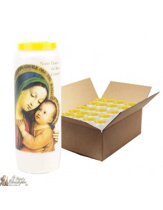 Novena candles thanks to our Holy Protectors - 20 pieces