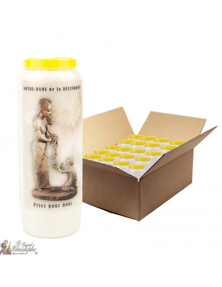 Candele della Vergine Maria Novena di buona consegna - 20 pezzi