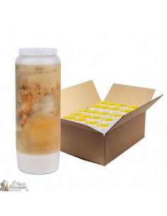 Vintage Angel Novena Candles - 20 pieces