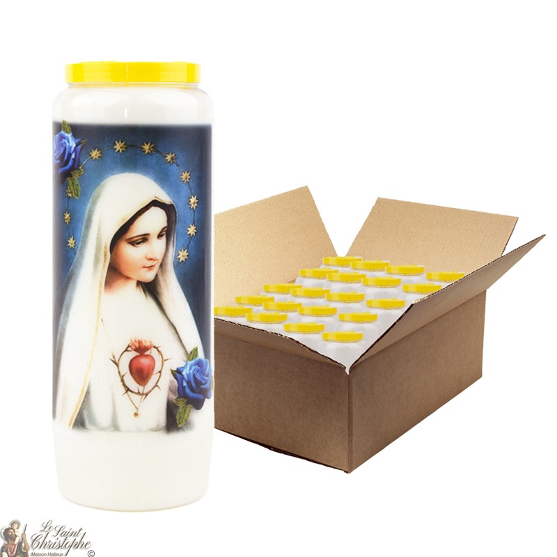Velas Novena Fatima - 20 piezas