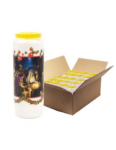 Christmas Novena Candles - 20 pieces