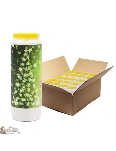 Bougies de Neuvaine Noël - 20 pièces