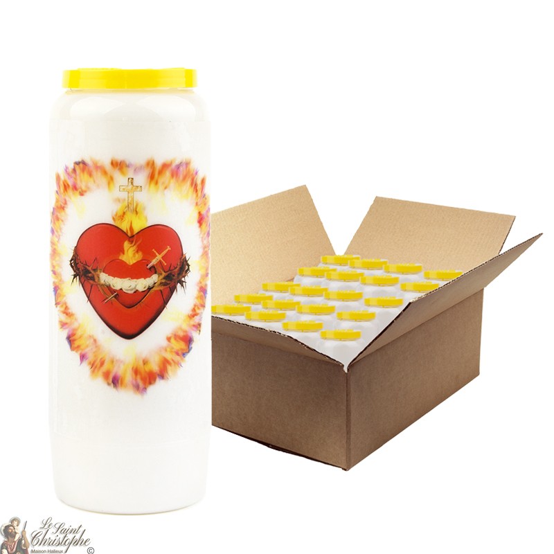 Prayer Novena candles 9 days - 20 pieces