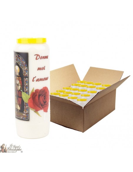 Novena de San Valentín Velas para el amor - 20 piezas