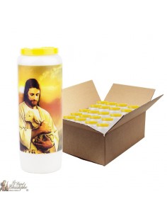 Novene Kerzen Lamm Gottes Gebet - 20 Stück
