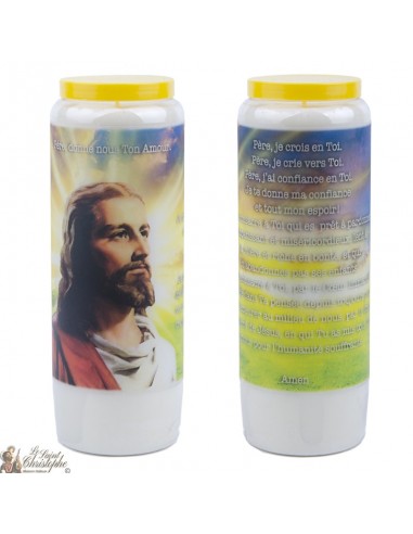 Oración Jesús Novena velas - 20 piezas