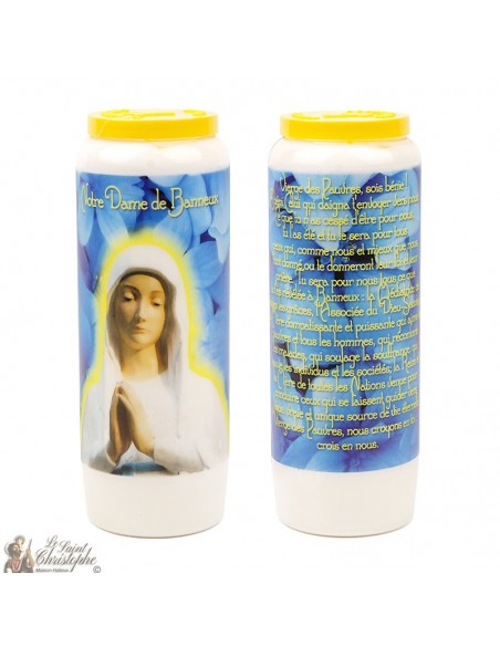 Candele della Vergine Novena dei poveri di Banneux N.D. - 20 pezzi