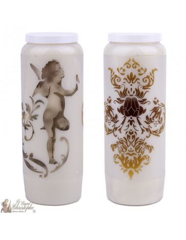 Velas Novena Vintage Angel - 20 piezas