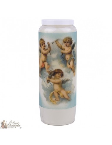 Velas Novena Vintage Angel - 20 piezas
