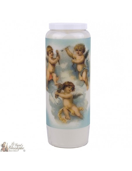Velas Novena Vintage Angel - 20 piezas