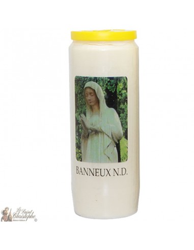 Velas de Novena Virgen de los pobres de Banneux N.D. - 20 piezas
