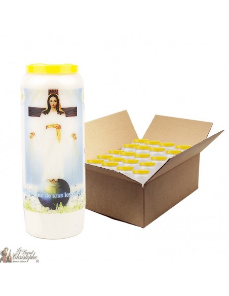 Candele Novena de la Signora di Pellevoisin - 20 pezzi