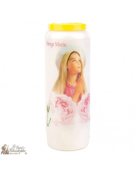 Ave María, velas de novena - 20 piezas