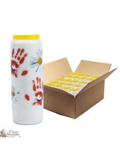 Bougies de Neuvaine Marie qui défait les Nœuds - 20 pièces