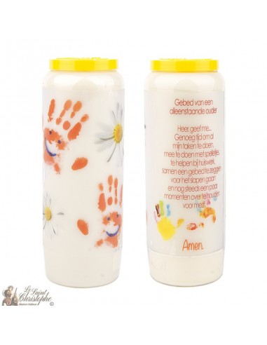 Candele del Sacro Cuore di Maria Novena - 20 pezzi