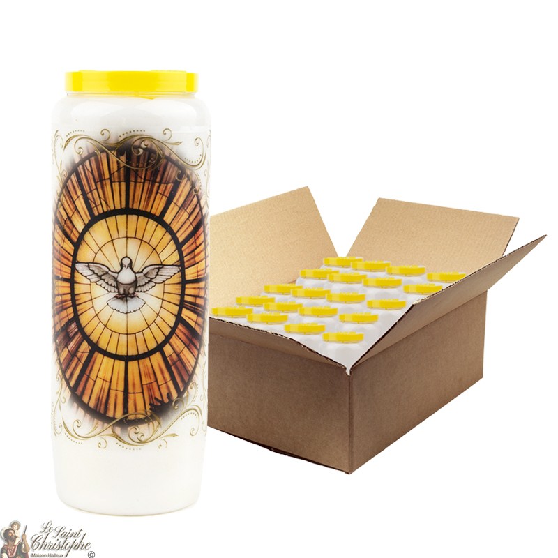 Candele Novena Spirito Santo - 20 pezzi
