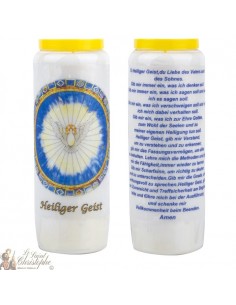 Bougies de Neuvaine au Saint Esprit - 20 pièces