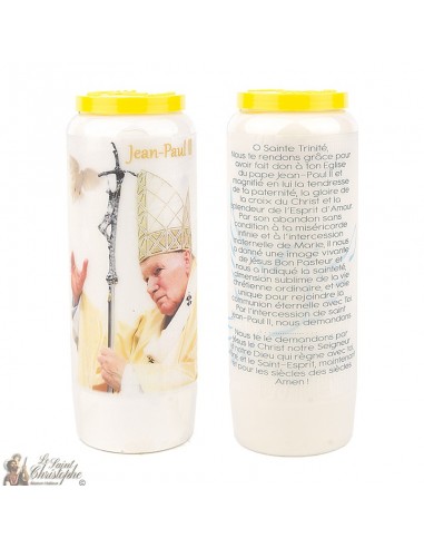 Candele Novena a Giovanni Paolo II - 20 pezzi