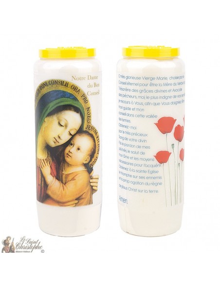 Candele Novena grazie ai nostri Santi Protettori - 20 pezzi