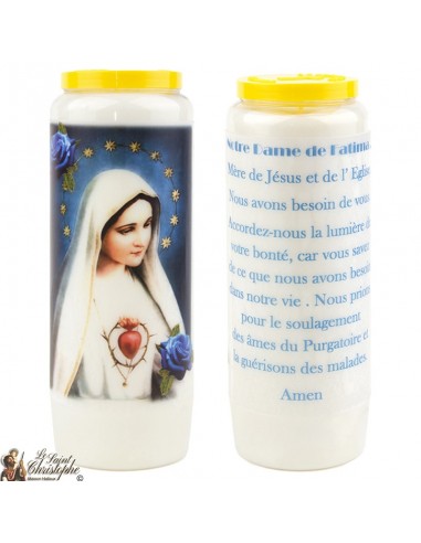 Velas de Novena de buena entrega - 20 piezas