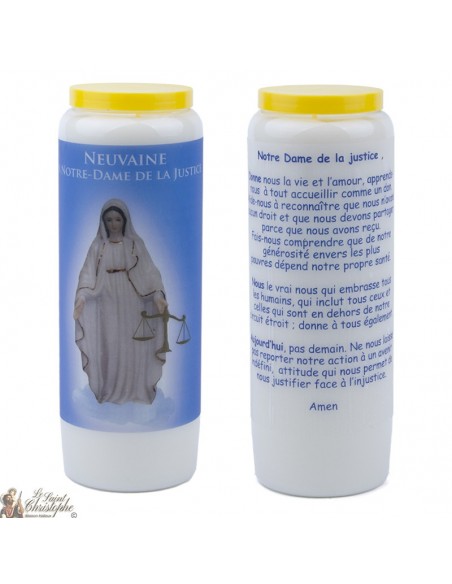 Candele della Vergine Maria Novena di buona consegna - 20 pezzi