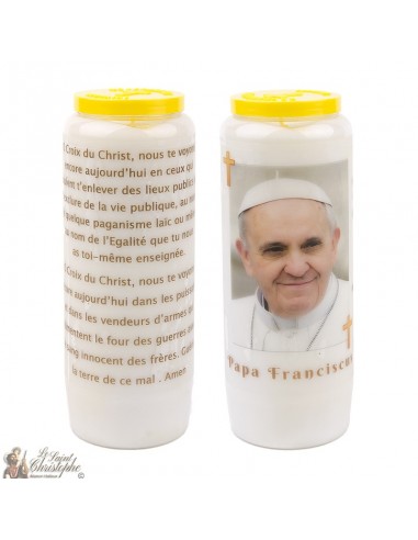 Paus Francis Novena kaarsen - 20 stuks