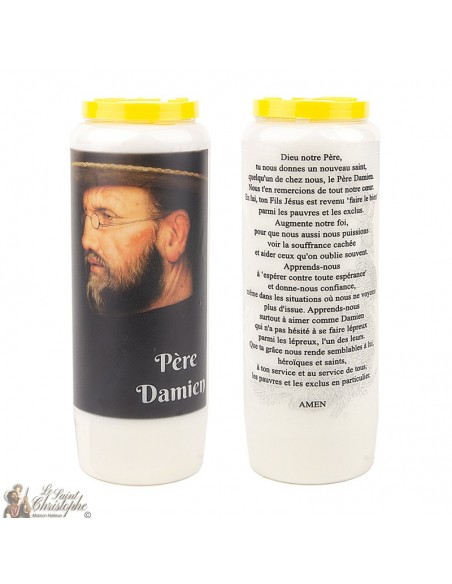 Candele Novena a Padre Damien - 20 pezzi