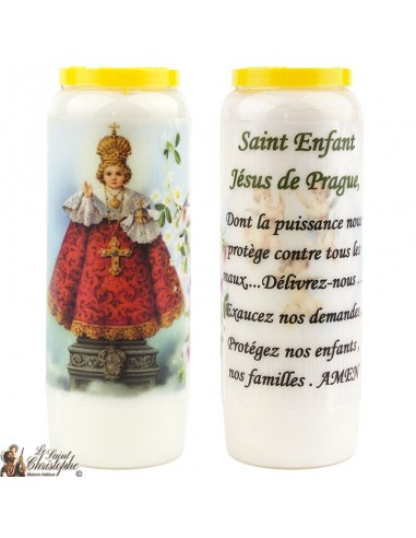 Little Jesus of Pragues Novena candles - 20 pieces