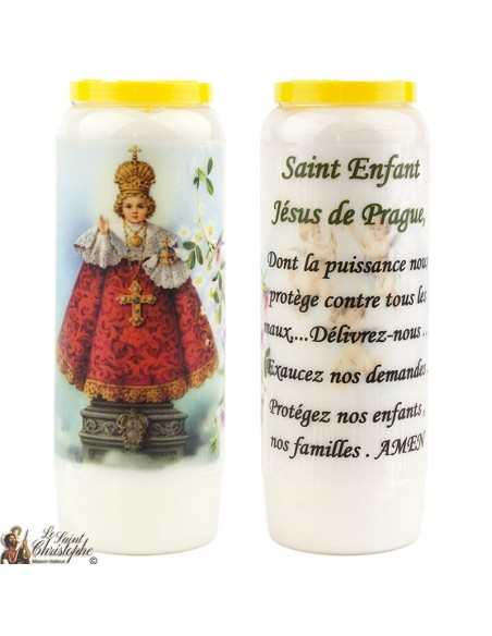 Little Jesus of Pragues Novena candles - 20 pieces