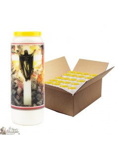 Candele Miracolose Vergine Novena - 20 pezzi