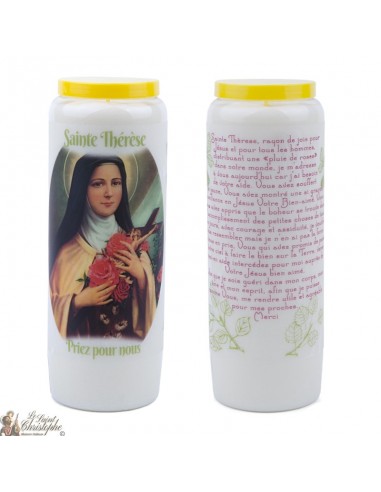 Sacred Heart of Jesus and Mary Novena Candles - 20 pieces