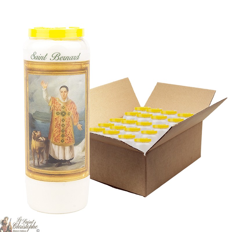 Novena candles in St. Bernard - 20 pieces