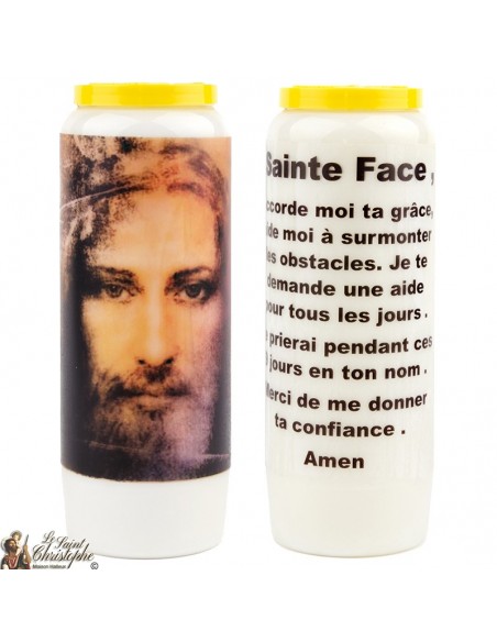 Candle of novena Holy Face - 20 pieces