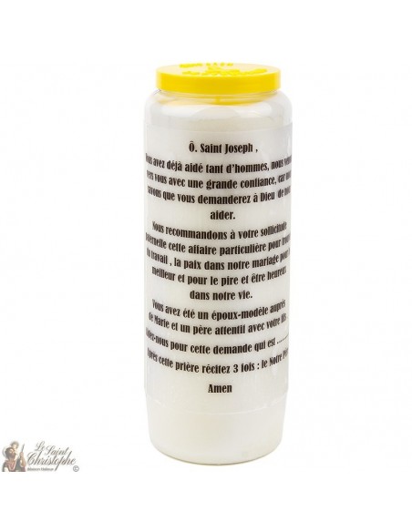 Saint Joseph Novena Candles - 20 pieces