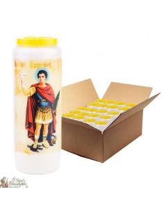 Velas de Novena de Saint Expedit - 20 piezas