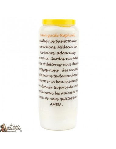 Saint Raphael Novena Candles - Model 2 - 20 pieces