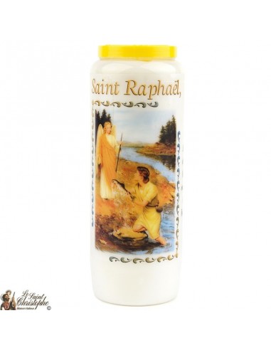Candele Saint Raphael Novena - Modello 2 - 20 pezzi