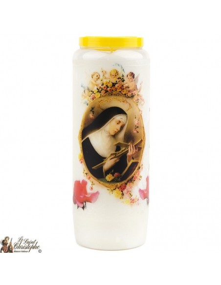 Velas Novena Santa Rita - Modelo 1 - 20 piezas